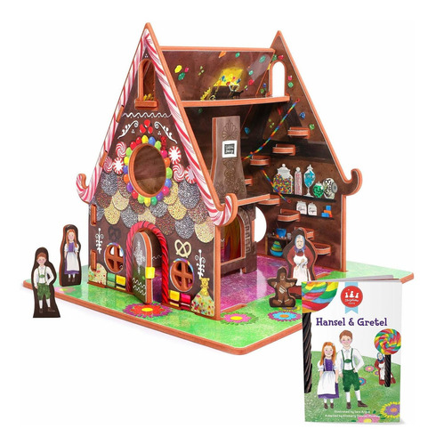 Casa De Muñecas Hansel Y Gretel Toy Camara Y Storybook P Csñ