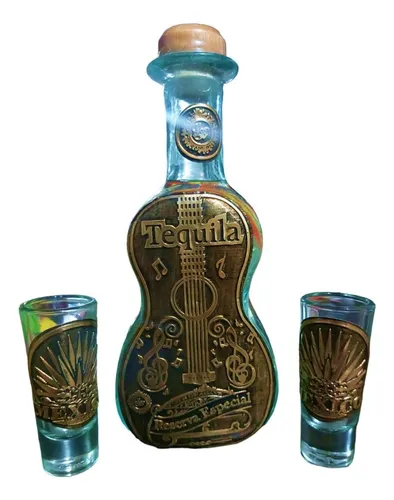 Artesanía Mexicana - Botella Calavera Mezcal 300 Ml- Pikemex