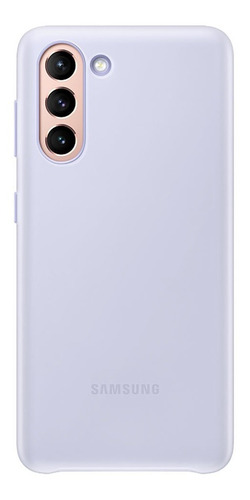 Funda Samsung Smart Led Cover Para Galaxy S21 Color Violeta