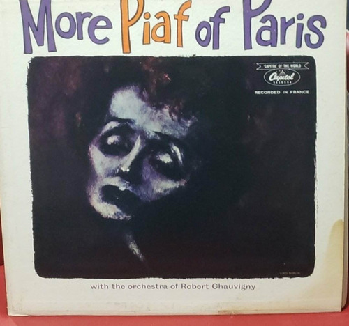 Edith Piaf More Piaf Of Paris Lp