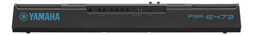 Yamaha Psr-e473 Teclado 61 Teclas Usb Sensibilidad Con Funda