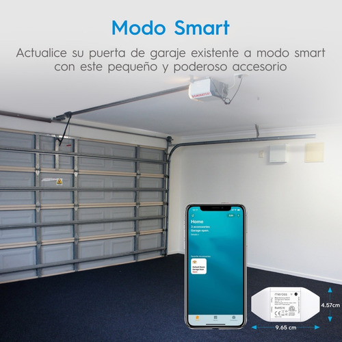 Abridor Inteligente Para Puerta De Garaje - Apple Homekit