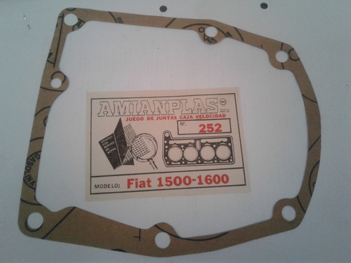 Junta De Caja De Velocidad Fiat 1500 Fiat 1600