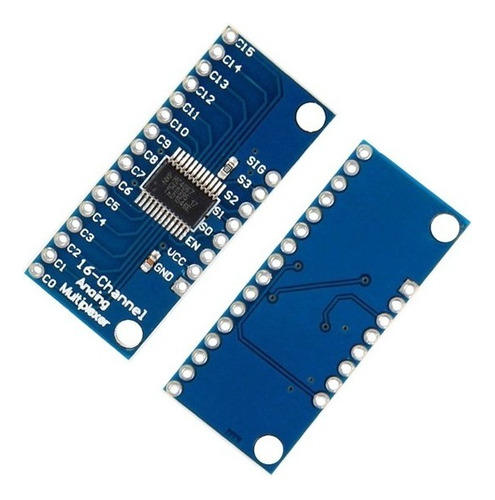 Multiplexor 16-1 Analogico Digital Demux Arduino Cd74hc4067
