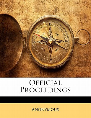 Libro Official Proceedings - Anonymous