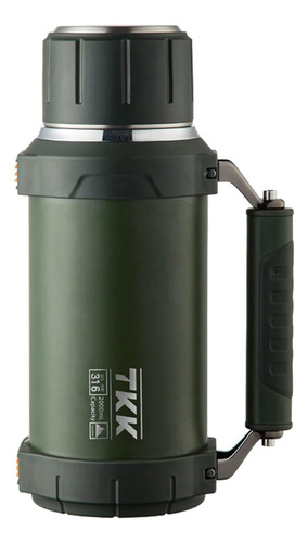 Termos De Café Grande 2qt 64oz Acero Inoxidable Aislado
