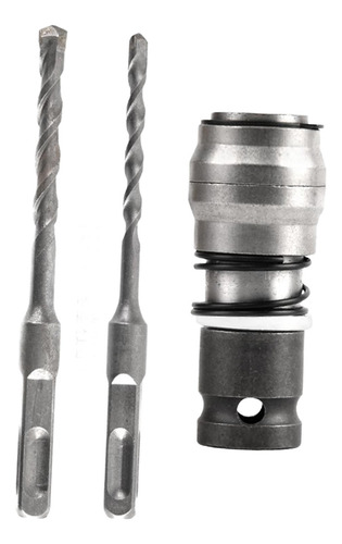Adaptador De Martillo Eléctrico, Herramienta Con 2 Brocas