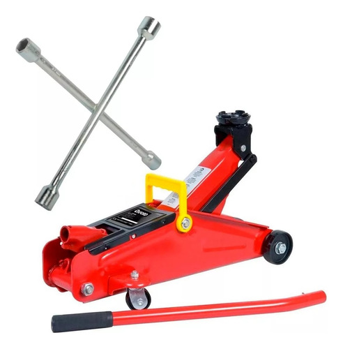 Combo Gato Carrito Hidraulico 2t + Llave Cruz 14' Oferta