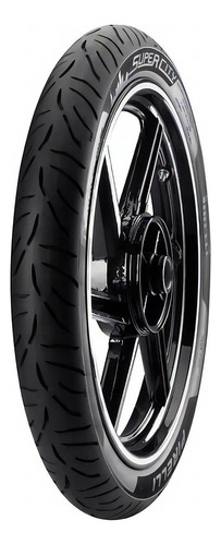 Pneu dianteiro para moto Pirelli Super City para uso com câmara de 60/100-17 L 33 x 1 unidade