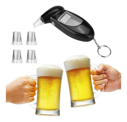 Alcoholimetro Digital Detector Alcohol Sangre Prueba Rapida