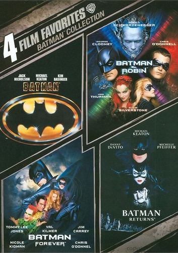 Dvd Batman Collection / Incluye 4 Films