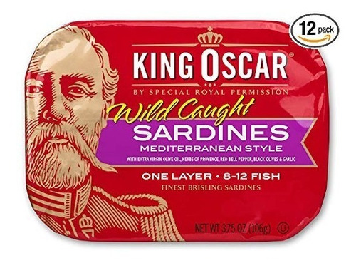 King Oscar Sardinas En Aceite De Oliva Virgen Extra Sardinas