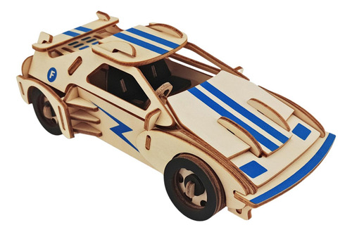 Juego De Rompecabezas 3d Para Niños, Modelo De Coche,