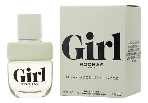 Perfume Rochas Girl Eau De Toilette, 40 Ml, Para Mujer