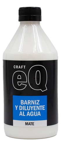 Barniz Y Diluyente Eq Arte X 500cc - Pintura Decorativa