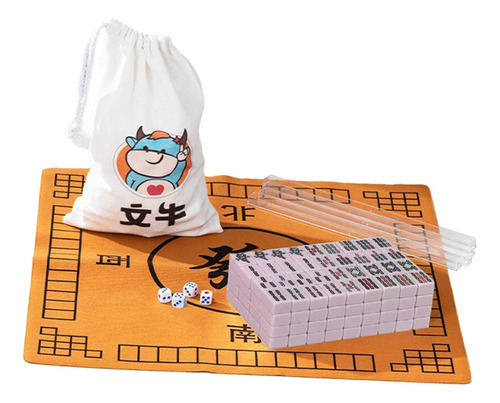 Juego De Mini Mahjong Chino, Juegos Tradicionales Chinos,