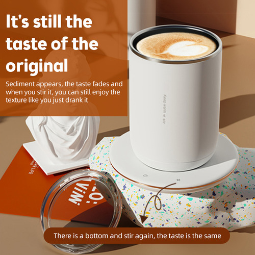 Taza De Café 2 En 1 Con Agitación Automática Y Temperatura C