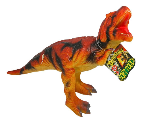 Dinosaurio De Goma Soft Grande 45cm