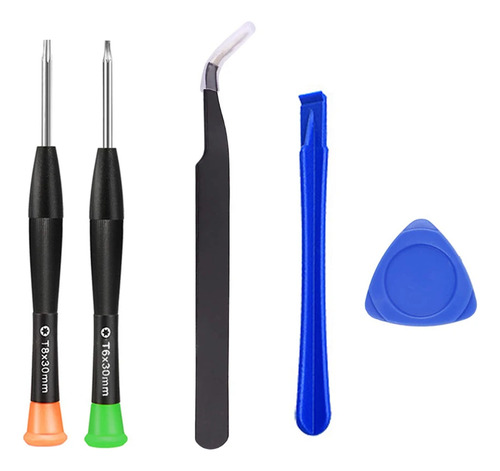 Kit Chaves Torx T8 C/ Furo E T6 + Chave Phillips 2mm De 11cm