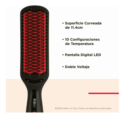 Revlon Cepillo Alaciador Xl Smoothstay