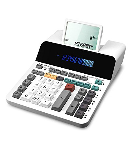 Calculadora Sharp Con Pantalla Lcd De 12 Dígitos
