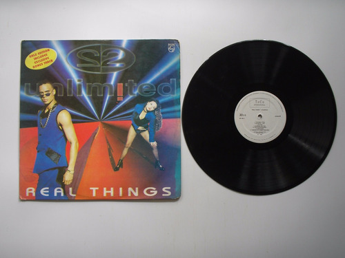 Lp Vinilo 2 Unlimited Real Things Edicion Colombia 1994