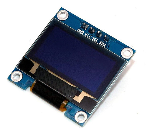 Display Gráfico Oled 128x64 0.96 I2c Serial E Fundo Branco
