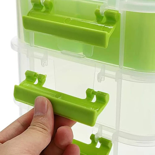 Hu N Caja Almacenamiento Apilable For Niños, Contenedor