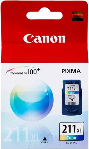 Cartucho Canon Cl211 Cl 9ml Mp240/250/480/490/495/mx320/330