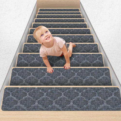 Octbird Alfombra Para Escalera 15 Unidad Seguridad 8 X 30 