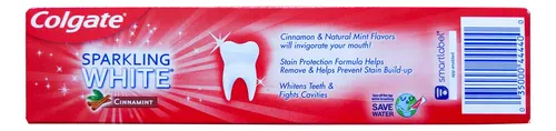 Pasta De Dientes Colgate Cinnamint Con FlĂșor Para Blanquear