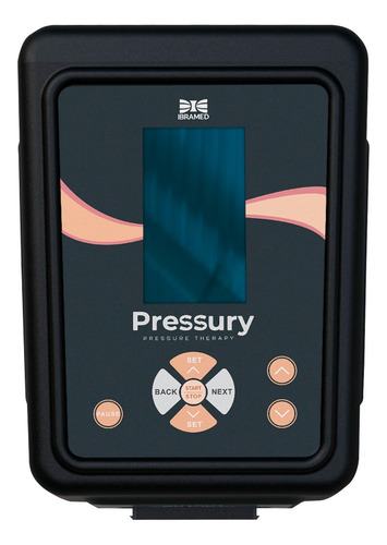 Pressury Ibramed Aparelho De Pressoterapia Bivolt Portátil 127/220v