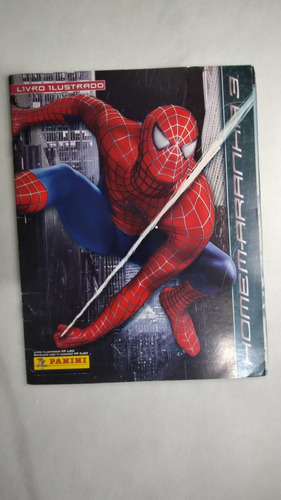 Album De Figurinhas Homem Aranha 3 + Pôster Faltam 11 Cromos