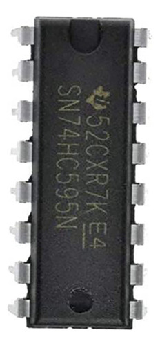 40 Unidades Ic 74hc595 74hc595n Sn74hc595n Dip-16 Logic-shif