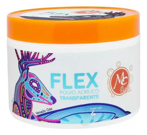 Flex Acrilico Basicos 4 Oz Uñas Color A Elegir Mc Nails