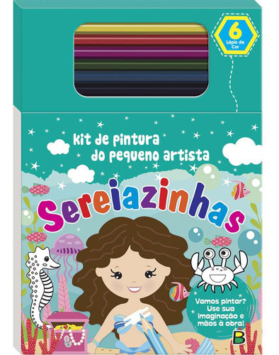 Libro Kit De Pintura Do Pequeno Artista: Sereiazinhas De Bri