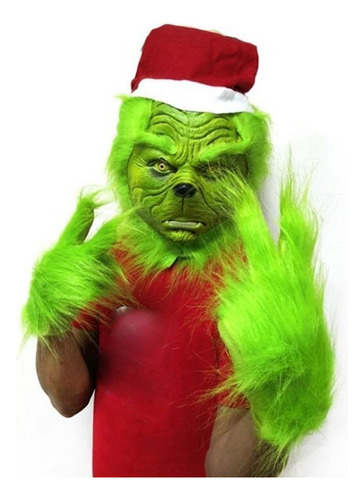 A . Máscaras Lazhu Grinch, Máscara Divertida Del Carnaval De