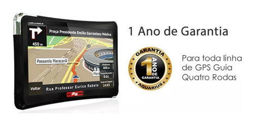 Navegador Gps 7 Polegadas Automotivo Câmera De Ré 4 Rodas