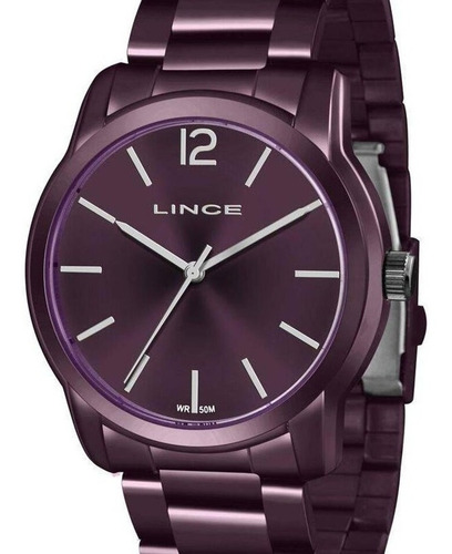 Relogio Lince Feminino Roxo - Lrv4449l U2ux