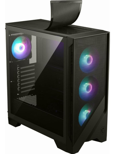 Msi Gabinete Mag Forge 320r Airflow Con Ventana Rgb,
