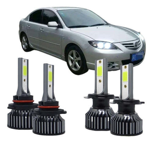 Bombillas Para Faros Delanteros Led Mazda 3 2004 2005