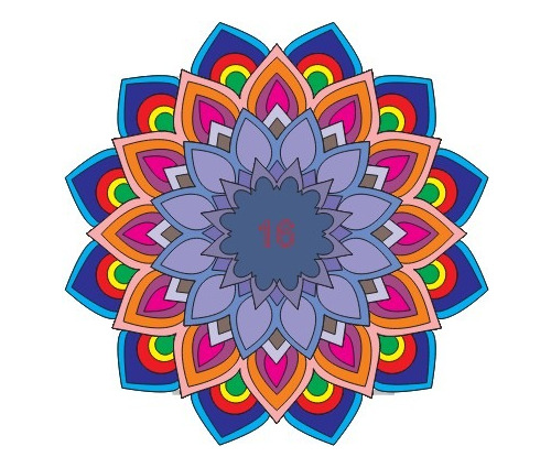 Vector 3d Mandala Multicapa Cnc Corte Láser Cnc Dxf Cdr-1