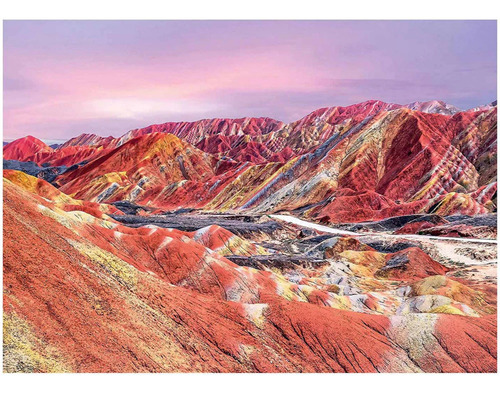 Rompecabezas Montaña Mineral Arcoiris 1000 Pz Ravensburger