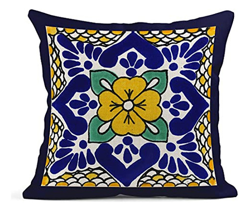 Juego De 4 Fundas De Almohada De Lino 50 X 50 Cm