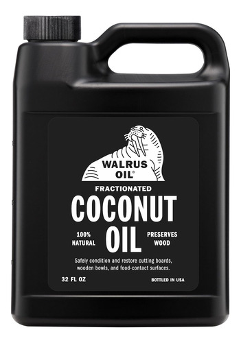 Walrus Oil - Aceite De Coco Fraccionado, Acondicionador Con