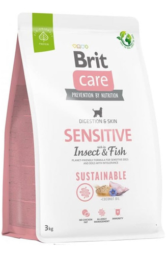 Brit Care Dog Sensitive Insect And Fish 3kgs