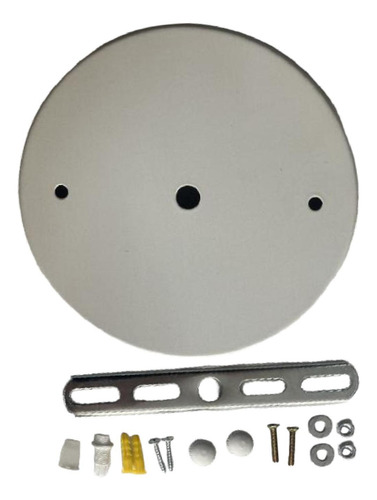 Light Canopy Kit Chandelier Placa De Techo Dia Blanca 15cm