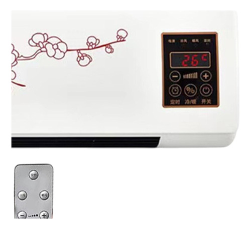 Calentador De Pared Pequeño, Temporizador Estampado De
