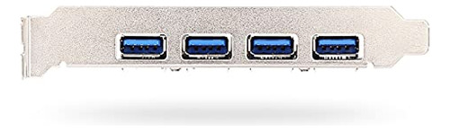 Tarjeta De Expansión Pci-e A Usb 3.0 De 4 Puertos Chenyang