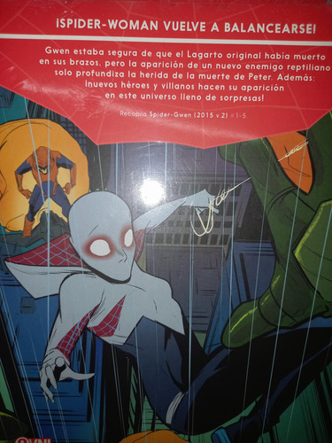Spider- Gwen X 2 Libros De Universo Araña, Spiderman